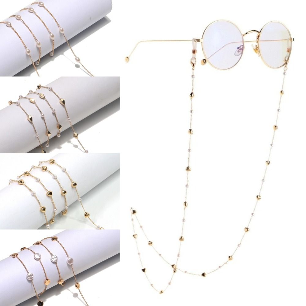 Mask Lanyard Adjustable - Fashion Accessory Anti-lost Sunglasses Chains 70cm