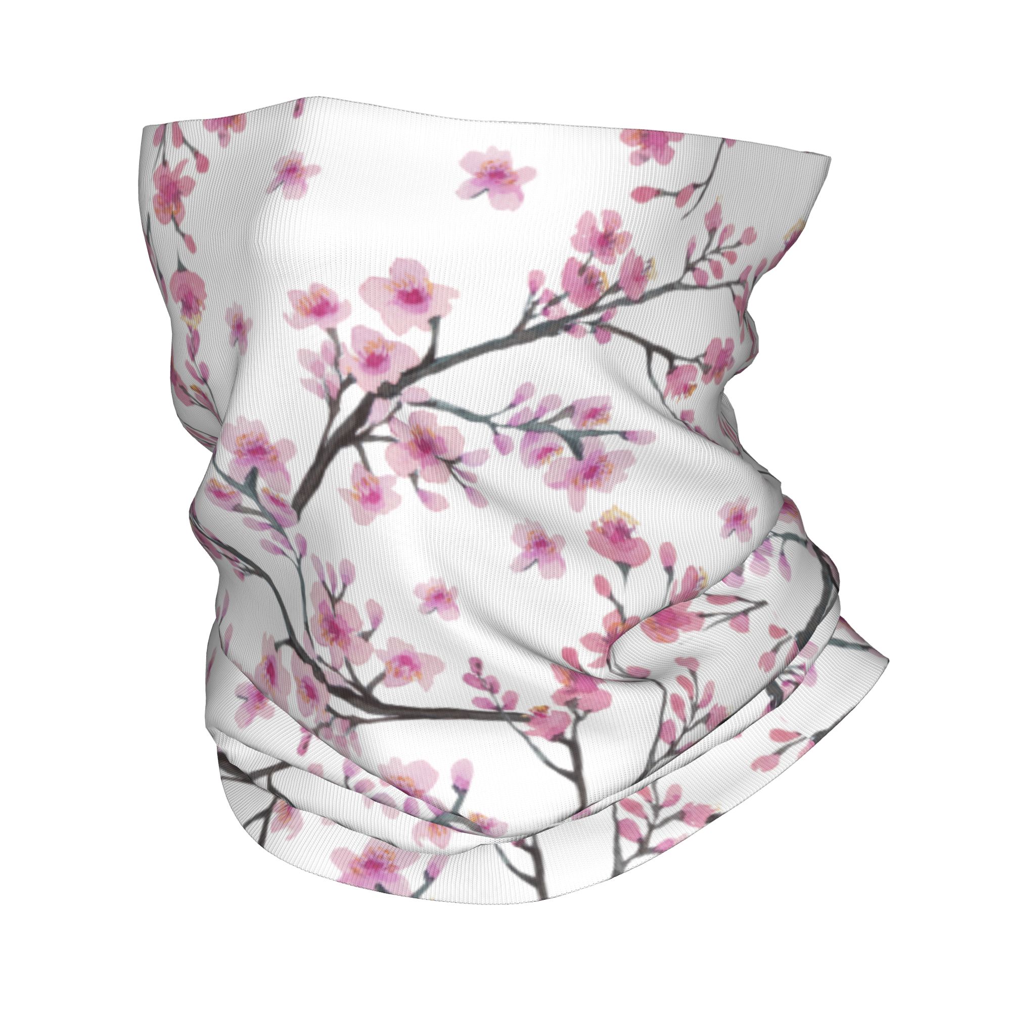 Japan Sakura Cherry Blossoms w - Neck Gaiter Face Cover review and price