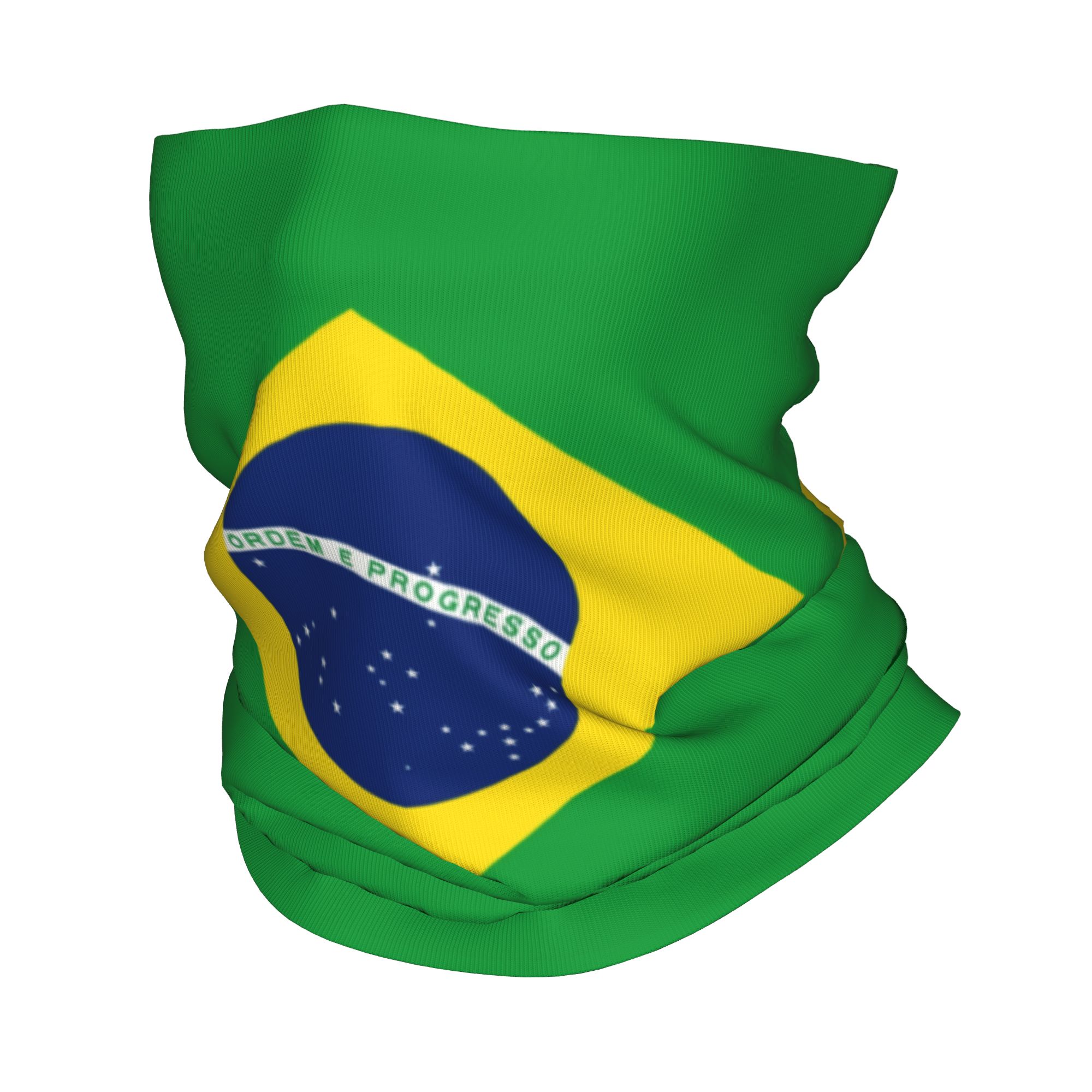 Custom Brazil Flag Bandana Nec - Neck Gaiter Face Cover review and price