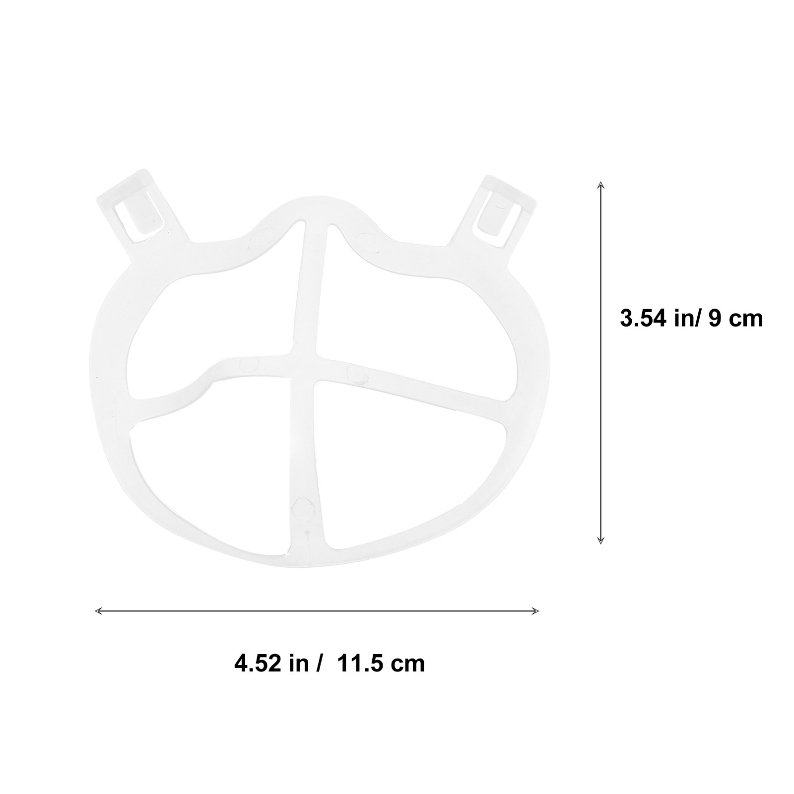 10Pcs Ultra-Thin Breathable Si - Silicone Mask Bracket review and price